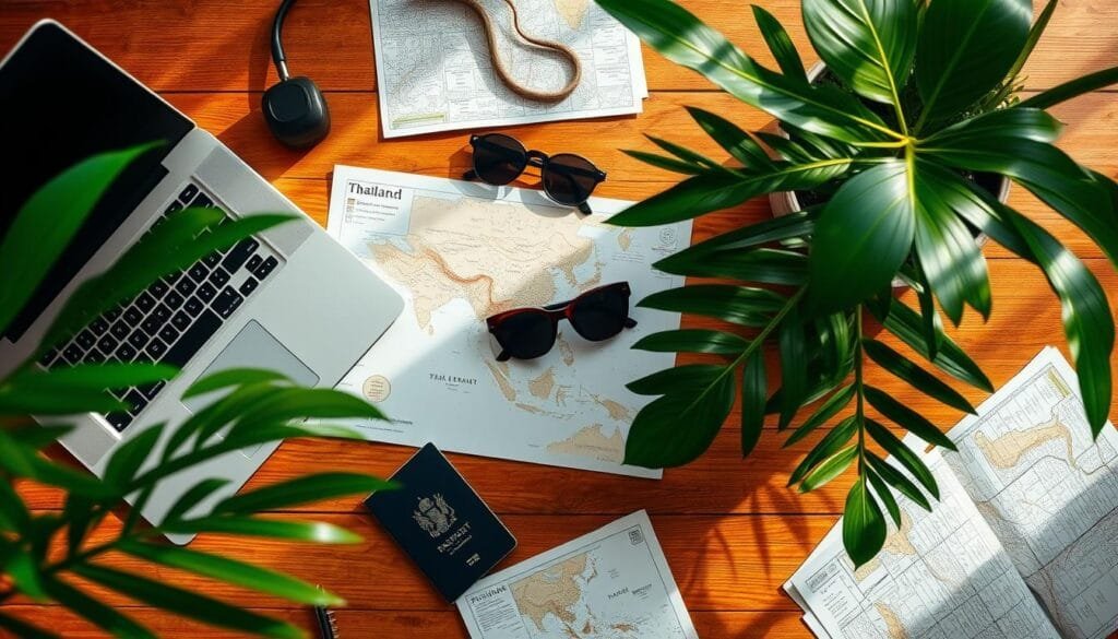 planlegging av reise til thailand